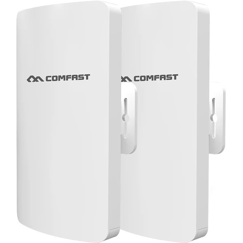 RHYP บรรจุคู่ 300Mbps 5.8ghz Comfast Cpe Wifi Bridge โมดูลกล้องเสาอากาศกลางแจ้งระยะไกล