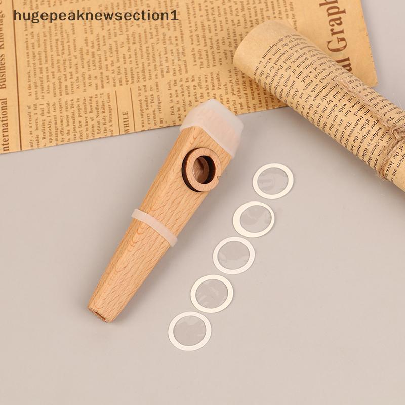 Bigpeaknewsection1 1 ชิ้นไม้ Kazoo Kazoo ขลุ่ยไม้ Apanment เริ่มต้นขลุ่ยง่ายเรียนรู้และเล่นเครื่องมื