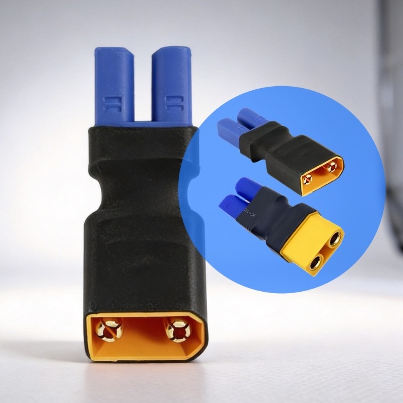 AADT Remote XT90 ถึง EC5 อะแดปเตอร์ฉนวนปลั๊ก XT90 ถึง EC5 Converters สําหรับ FPV และ LiBattery สายไฟ