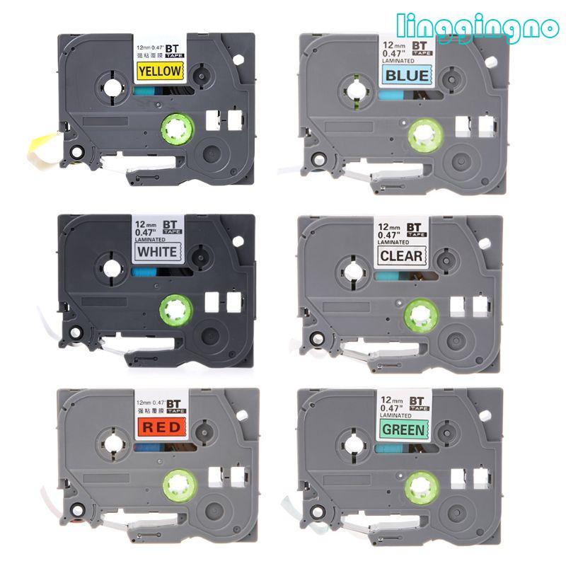 RR Tze-231 431 531 631 สําหรับ Brother P-touch Label Maker เครื่องพิมพ์เทปฉลาก 12mmx8m