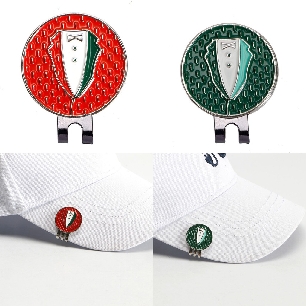 Green Jacket Golf Mark Golf Mark Cap Clip Golf Mark Mark 25mm Round Coin Magnetic Ball Coin