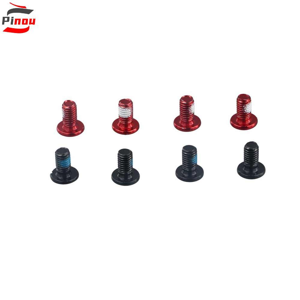 PINOU Torx Bolts MTB จักรยานที่มีสีสันเบรคอุปกรณ์เสริมจักรยานเบรคโรเตอร์เครื่องมือ T25 Torx T25 สกรู