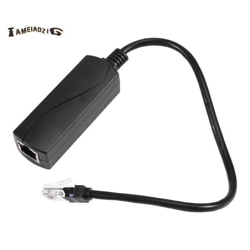 [คุณภาพ T]2.5G Passive PoE 48V ถึง 24V PoE Converter RJ45 พอร์ตเอาต์พุต 24V/1A PoE Converter Passive