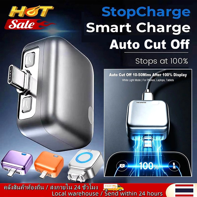 อะแดปเตอร์ชาร์จเร็ว 140W Type-C ตัดการชาร์จอัตโนมัติ เมื่อแบตเตอรี่เต็ม หัวชาร์จเร็ว สำหรับมือถือ ไอ