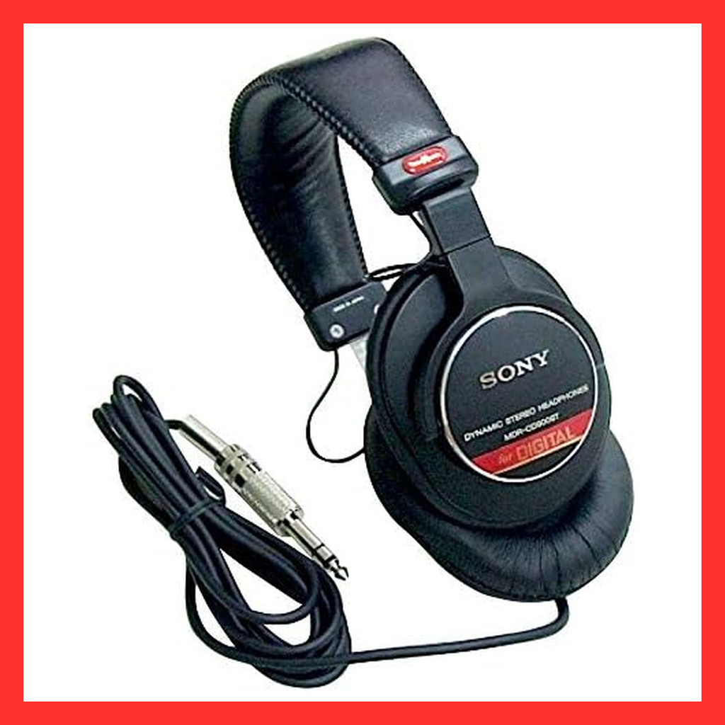 SONY wired closed studio monitor headphones black MDR-CD900ST [Direct from japan]