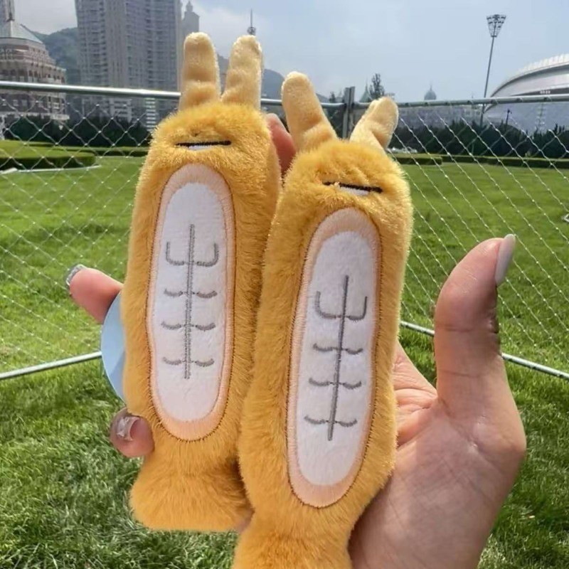 Creative Razor Clam Baby Plush พวงกุญแจน่ารัก Seaside City Cultural‐Creative ตุ๊กตาแนวโน้มนุ่มยัดไส้