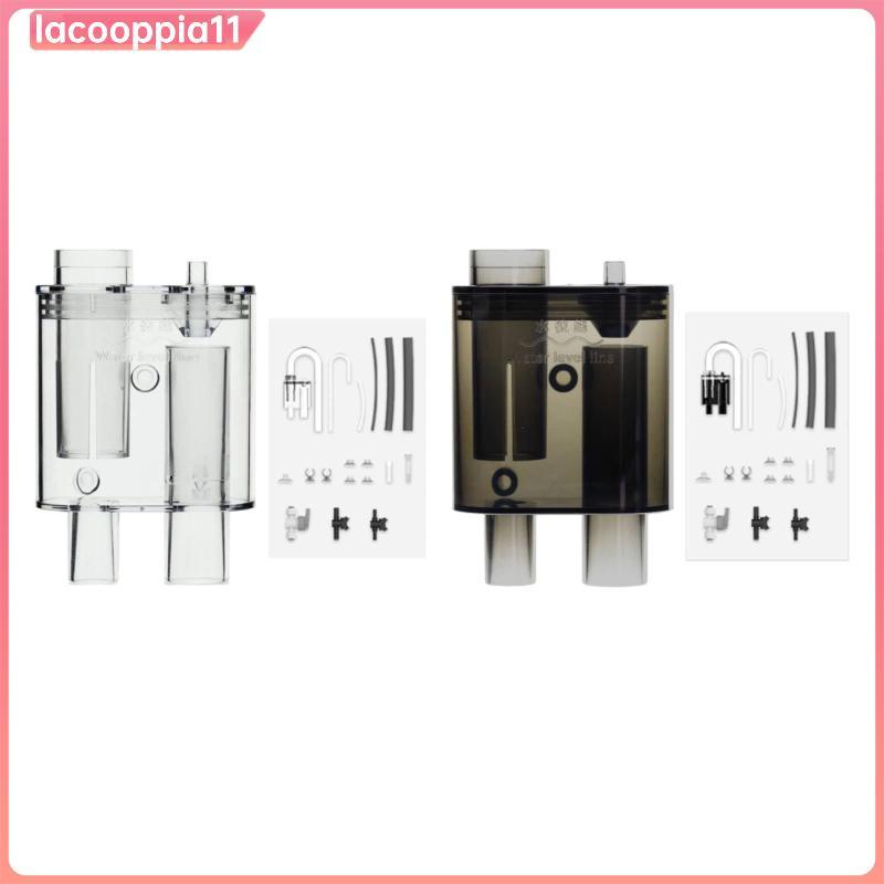 [lacooppia11] Aquarium Overflow Box Set Compact Siphon Overflow Box ปรับระดับน้ําได้