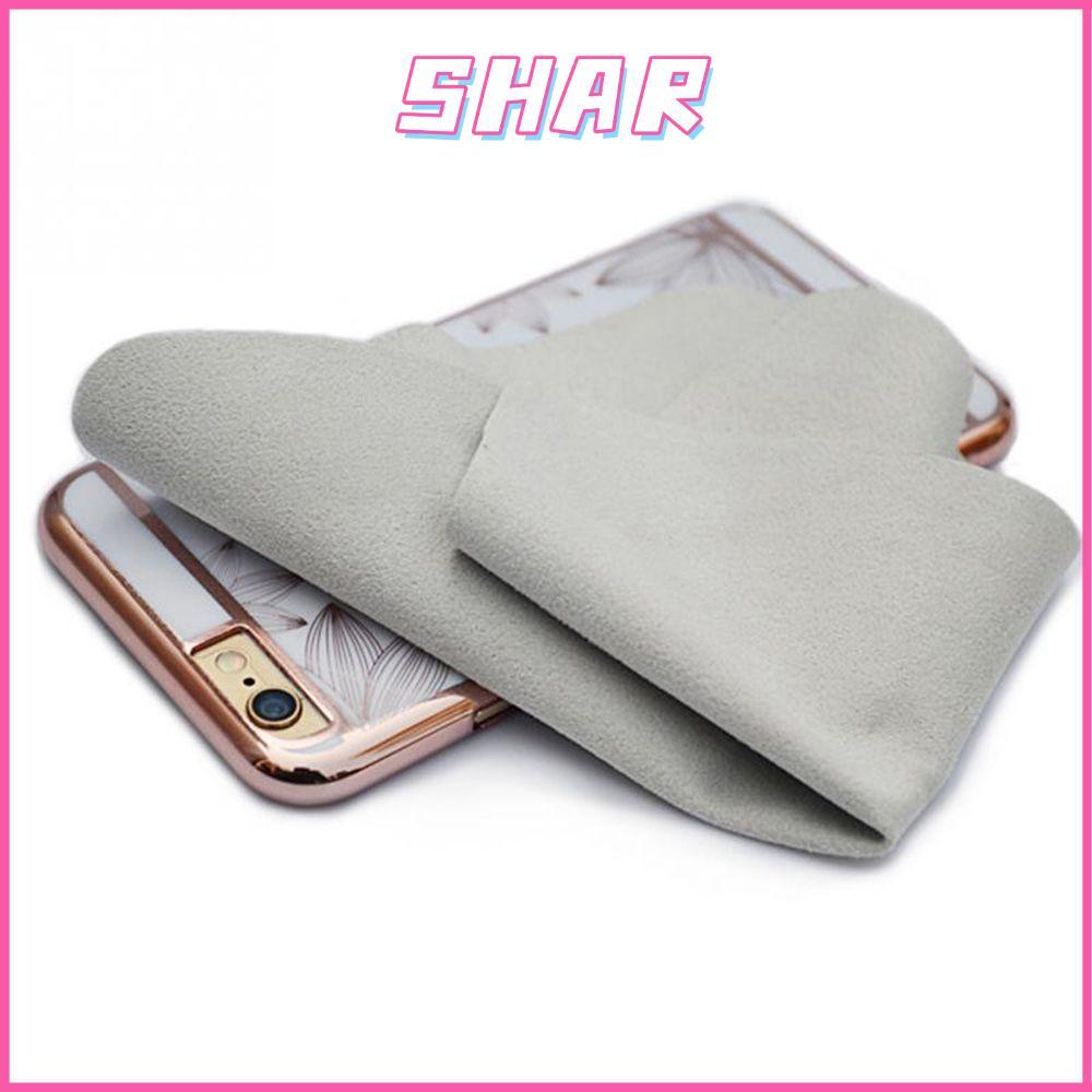 SHAR 1/5PCS แว่นตาเลนส์หน้าจอโทรศัพท์ไมโครไฟเบอร์