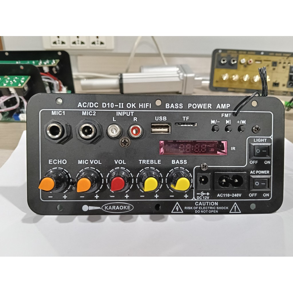 แอมป์จิ๋ว D10 แอมป์จิ๋วแอมป์บลูทูธ 12V D50 D10-II พร้อมจอแสดงผล แอมป์จิ๋วแรงๆ12v 24v เพาเวอร์แอมป์ Amplifiers