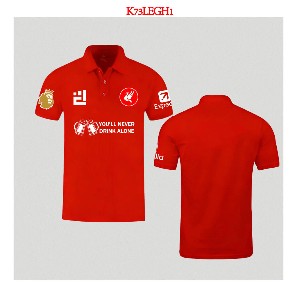 เสื้อโปโลพิมพ์ลาย New Arrivals Premier League เสื้อโปโล/เสื้อลิเวอร์พูล Liver.pool FC Polo/ #You'll 