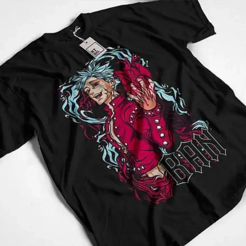เสื้อยืด Cotton Anime 7 Deadly Sins 1