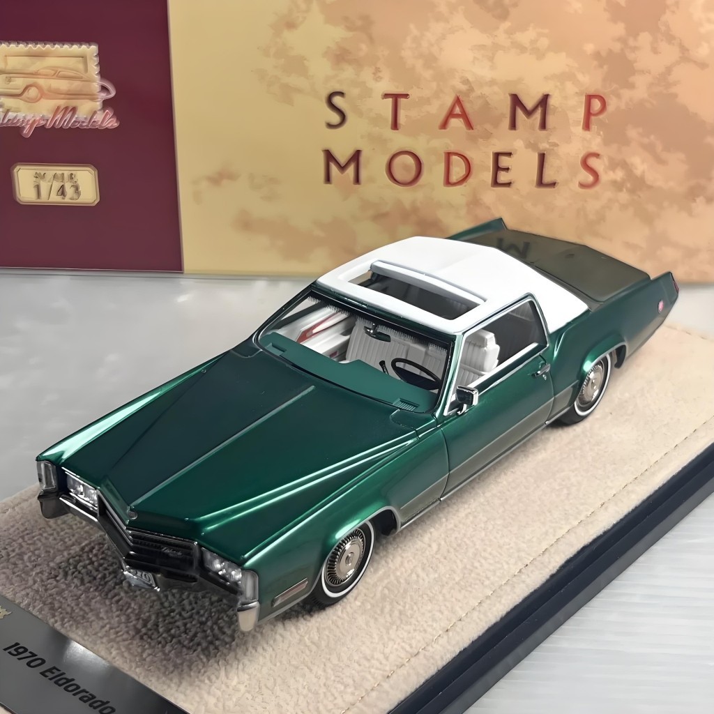 [คลังสินค้าพร้อม] [Sale] Stamp1/43 Cadillac Fleetwood Eldorado1970