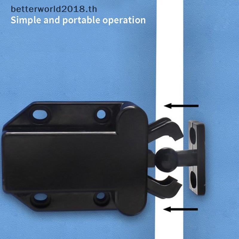 [bet] 4/6 Push To Open Door Catch ตู้ครัว Touch Latch Release Drawer Cupboard [TH]