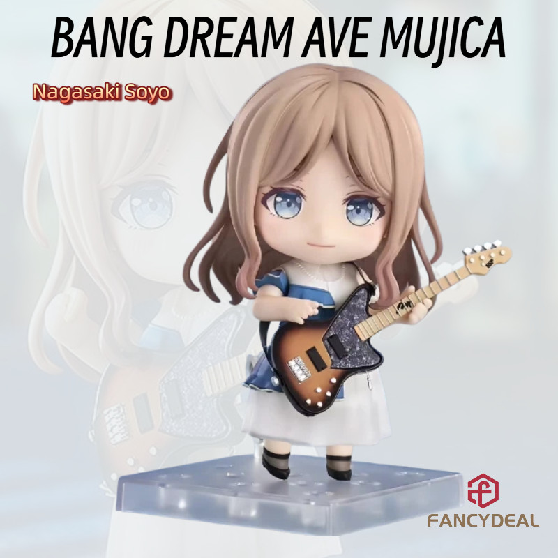 BanG Dream Ave Mujica Nagasaki Soyo Nendoroid 2873 รูป PVC รุ่น Q Movable เปลี่ยน Face ชุดเครื่องประ