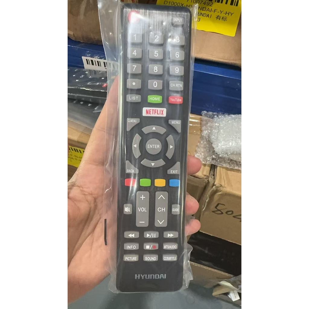 MEGRA LED TV REMOTE D1000X / D3000X series สําหรับ SMART TV HYUNDAI ระยะไกล