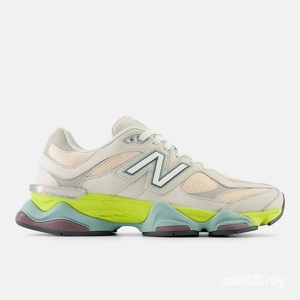 [สต๊อกพร้อมจัดส่งฟรี]รองเท้าผ้าใบย้อนยุคผู้ชายผู้หญิง Y2K D Last NB 9060 Cushioning Wear-Resistant P
