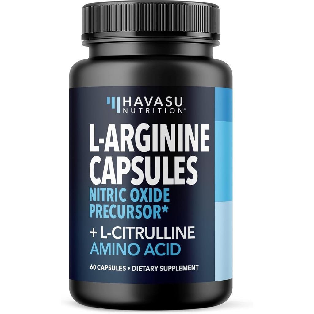 L-Arginine แคปซูล,รวม L-Citrulline-Nitric Oxide-Arginine และ L-Citrulline-60Granule-มังสวิรัติแคปซูล