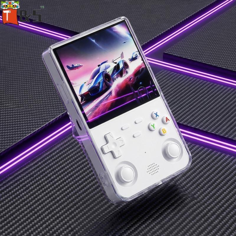 T&S R36S Ultra เกมคอนโซลโปร่งใสป้องกันป้องกันฝุ่นเคสกันรอยขีดข่วนสําหรับบ้านและการป้องกันการเดินทาง 