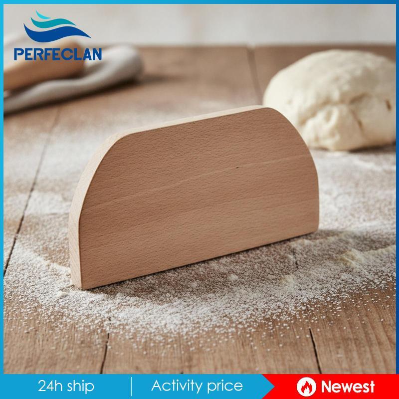 [Perfeclan] Pastry Scraper Unfinished Bench Scraper Pastry Cutter เครื่องมือห้องครัวอเนกประสงค์ยาวนา