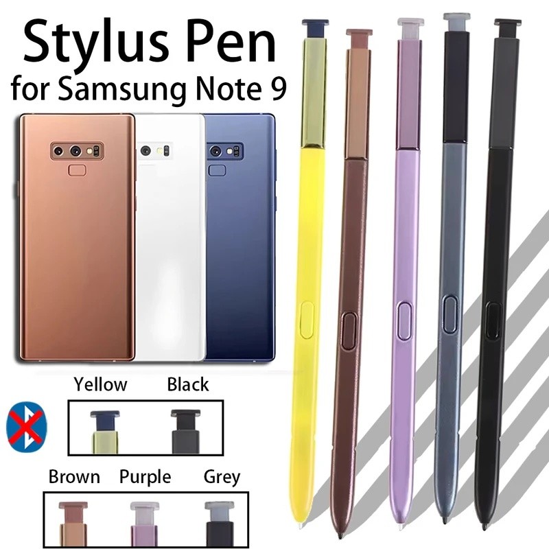 S ปากกาสําหรับ Samsung Galaxy Note 9 ปากกาสไตลัสเปลี่ยน SM-N960, SM-N960F/DS, SM-N960U/U1 ปากกาคาปาซ