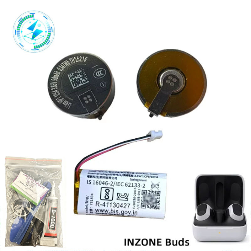 [คลังสินค้าพร้อม] 1254 เปลี่ยนแบตเตอรี่ Z55FH เหมาะสําหรับ Sony/Sony INZONE Buds แบตเตอรี่ชุดหูฟังบล