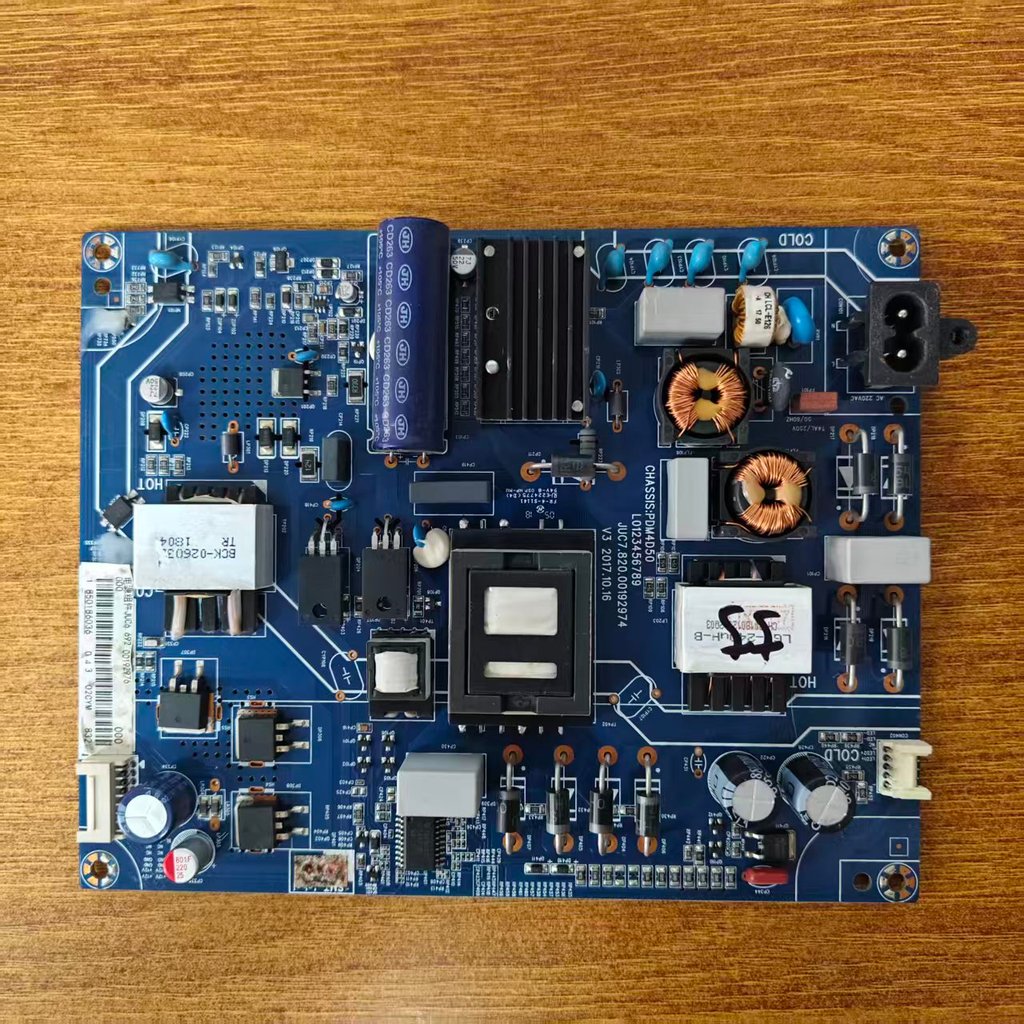 สต็อกพร้อมต้นฉบับ Changhong 55Q5K 55D6P 55X9 U1 Power Board JUC7.820.00192974ทดสอบ