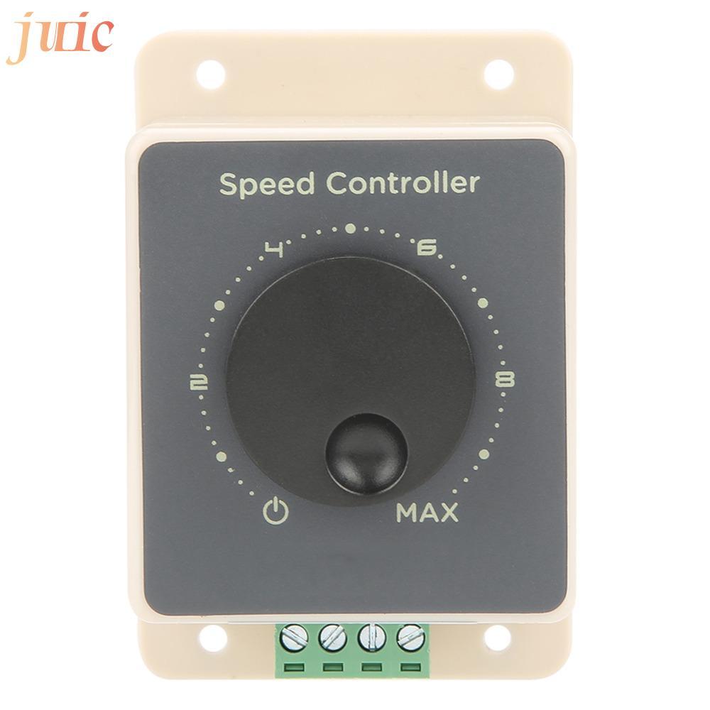 JUICE DC Motor Speed Controller, อินพุต 10-60V การออกแบบกันน้ํา PWM Motor Governor, 20A High Power ส