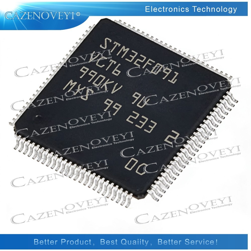 5 ชิ้น STM32F091VCT6 LQFP-100
