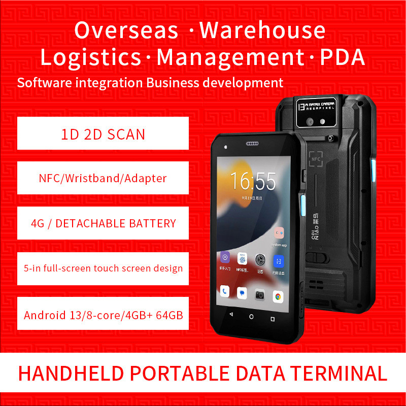 โกดังโลจิสติกส์ Elite PDA Android System Enterprise Scanner เทอร์มินัลมือถือโลจิสติกส์