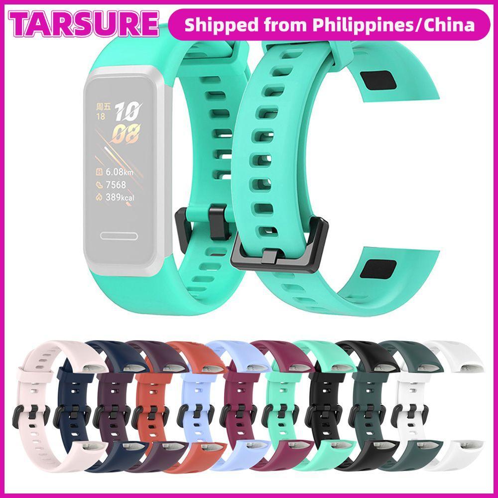TARSUR เปลี่ยนสายนาฬิกาสร้อยข้อมือกีฬาสําหรับ HUAWEI Band 4 ADS-B29 Honor Band 5i ADS-B19