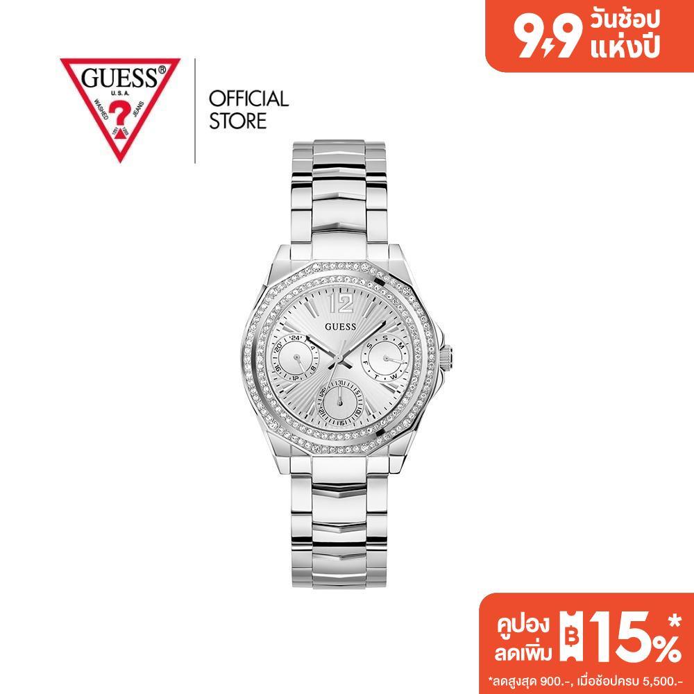 GUESS นาฬิกาข้อมือ รุ่น RITZY GW0685L1 สีเงิน