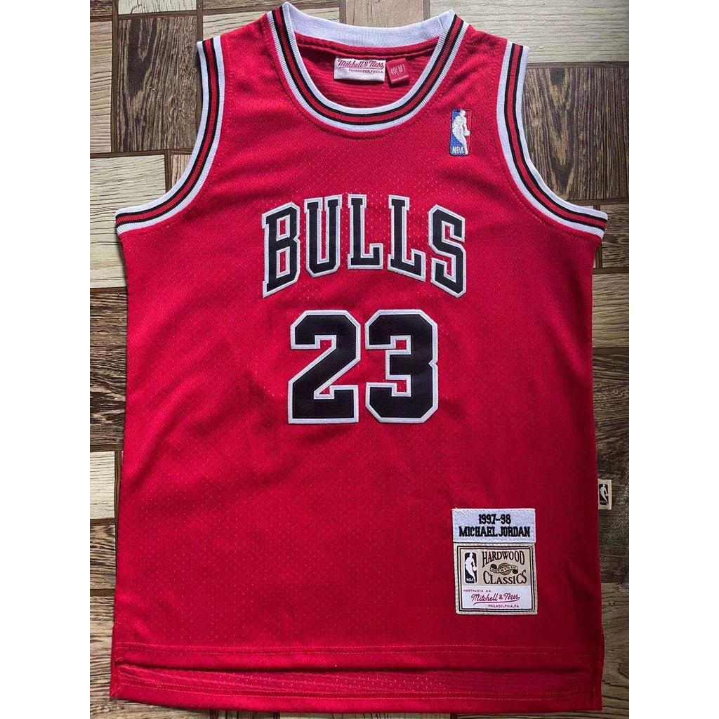 IDAWN7 Youth 2023NBA Chicago Bulls Michael White Authentic Basketball Player Jersey