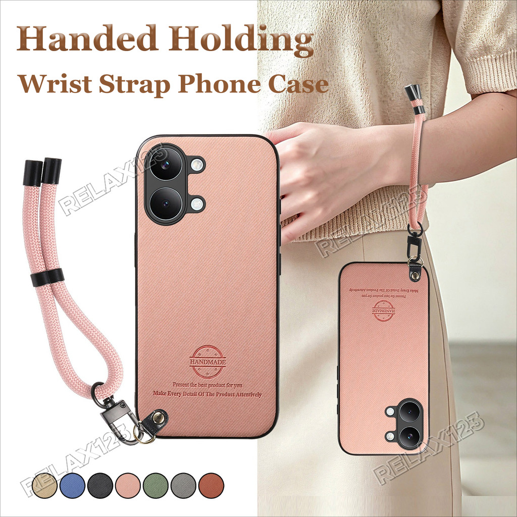 Handed Holding สายรัดข้อมือสําหรับ VIVO V60 V60 Lite V60E Vivo V 60 Lite V60Lite V60Pro vivoV60 vivo