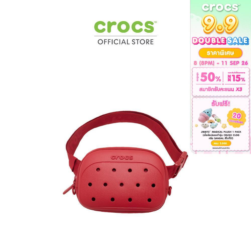 CROCS กระเป๋า CLASSIC BELT BAG - COURT RED