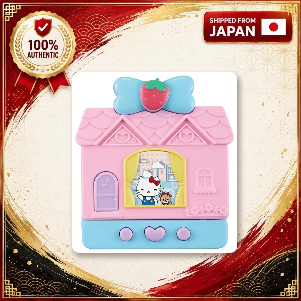 BANDAI Pocket Room Sanrio ของเล่นซานริโอ Hello Kitty ของเล่นญี่ปุ่นแท้ Strawberry Sweet/DX Set/Spicy