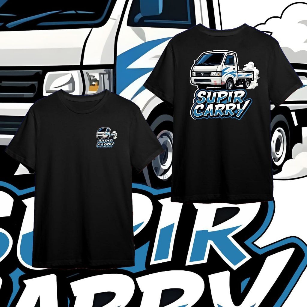 Driver Carry T-Shirt - Pickup Car T-Shirt Unisex Distro T-Shirt for Men