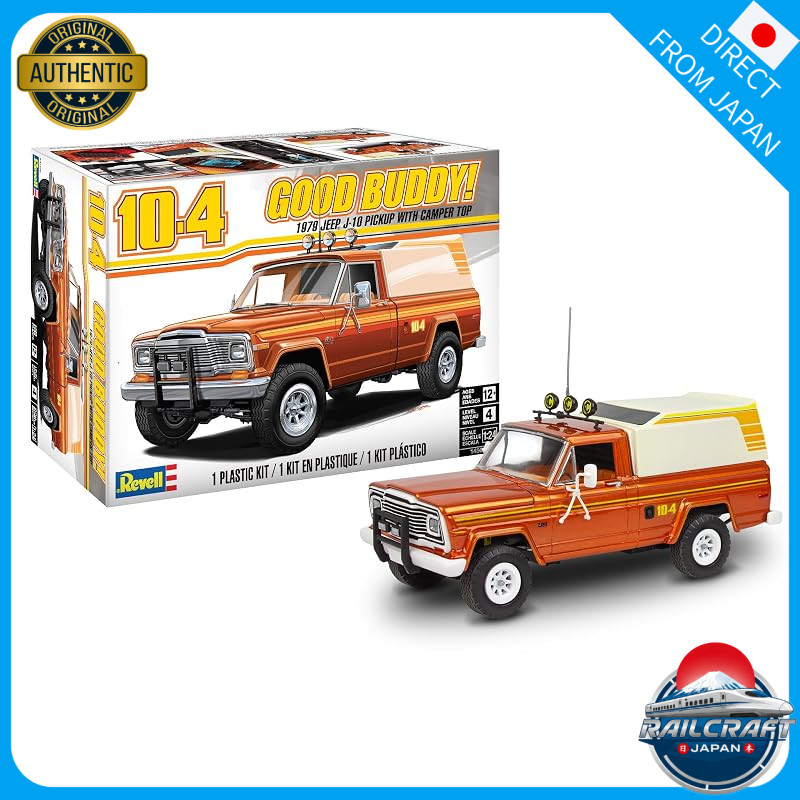 Revell 1/24 '79 Jeep J-10 Pickup (Camper Top) Plastic Model Kit 14568