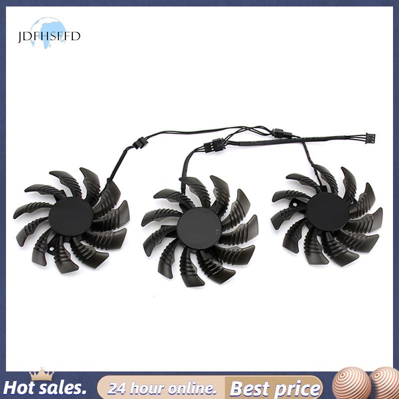 jdfhsffd3PCS 75MM PLD08010S12H 3PIN GTX970 GPU FAN สําหรับ GV-N970WF3OC-4GD GTX970 กราฟิกการ์ดพัดลมร