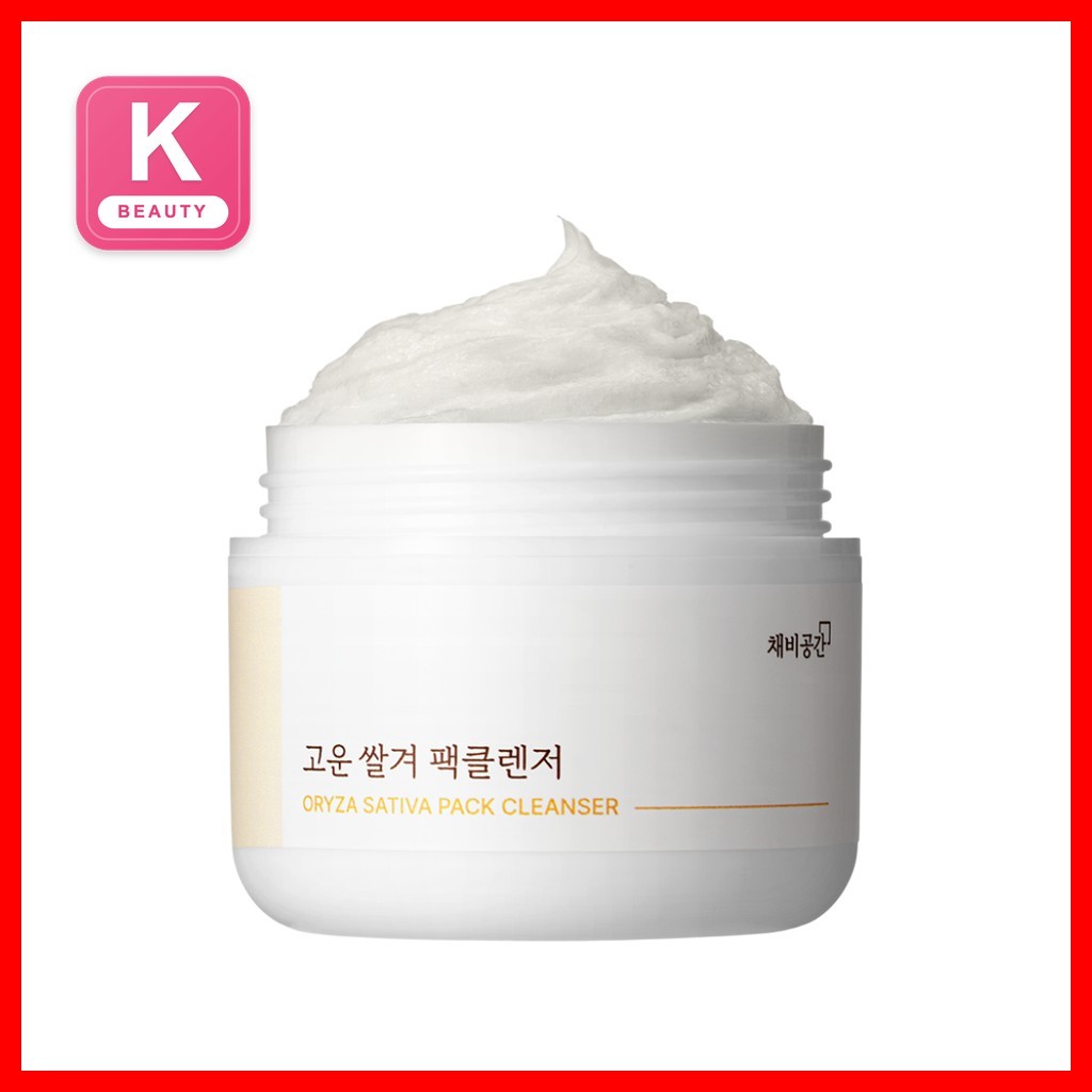 [chae bi gong gan] Oryza Sativa Pack Cleanser, 45g, 1pc / Korean Cleanser / สารสกัดจากข้าว Power by 