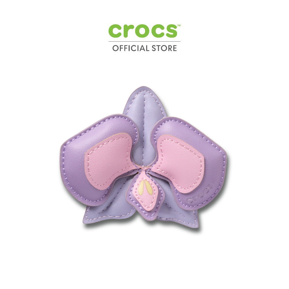 CROCS ตัวติดรองเท้า JIBBITZ™ MEGA PURPLE STITCHED ORCHID
