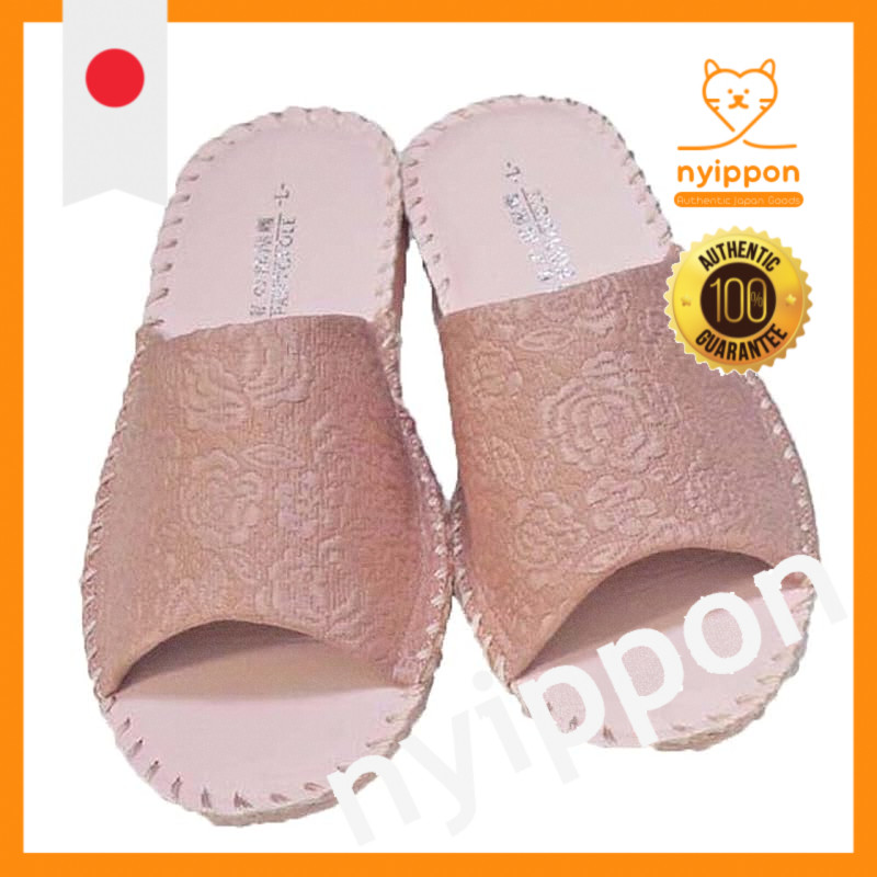 Pansy Women's Indoor Slippers Room Shoes [8691] Pink