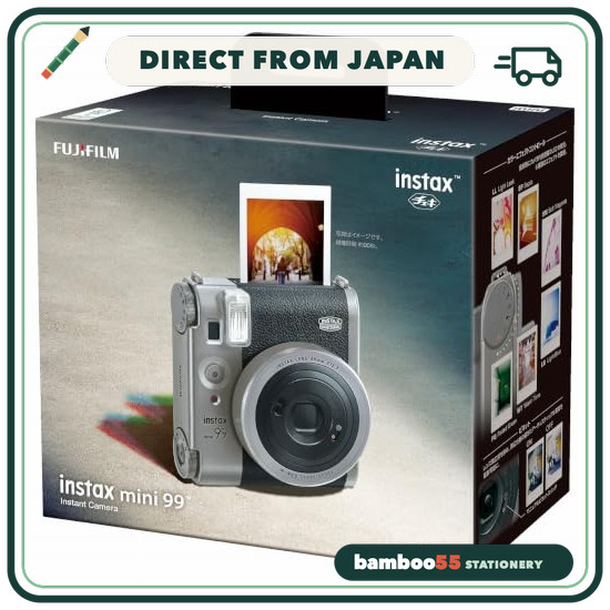 FUJIFILM Instax Mini 99 Instant Camera, Silver INS MINI 99 SILVER Direct From Japan
