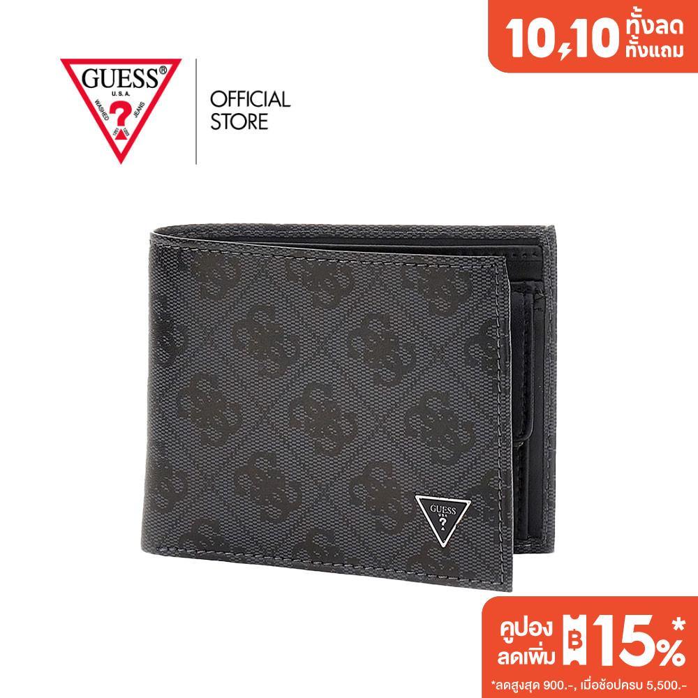 GUESS محفظة رجالية — أسود — صورة 2