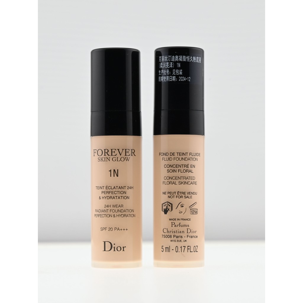 cushion ครีมรองพื้น Dior Dior Gel Matte Liquid Foundation 1N/2N คอนซีลเลอร์ธรรมชาติ Moisturizing ติด