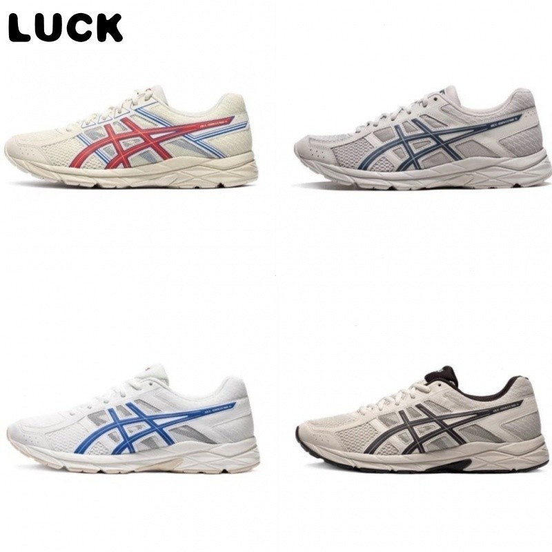 ซื้อด่วน h22ot5 ascis วิ่งมาราธอน Laces กีฬาเจลกันกระแทก-ผสมผสานกับ 4 Shock-Absorbing ตาข่าย P9D9 Y9