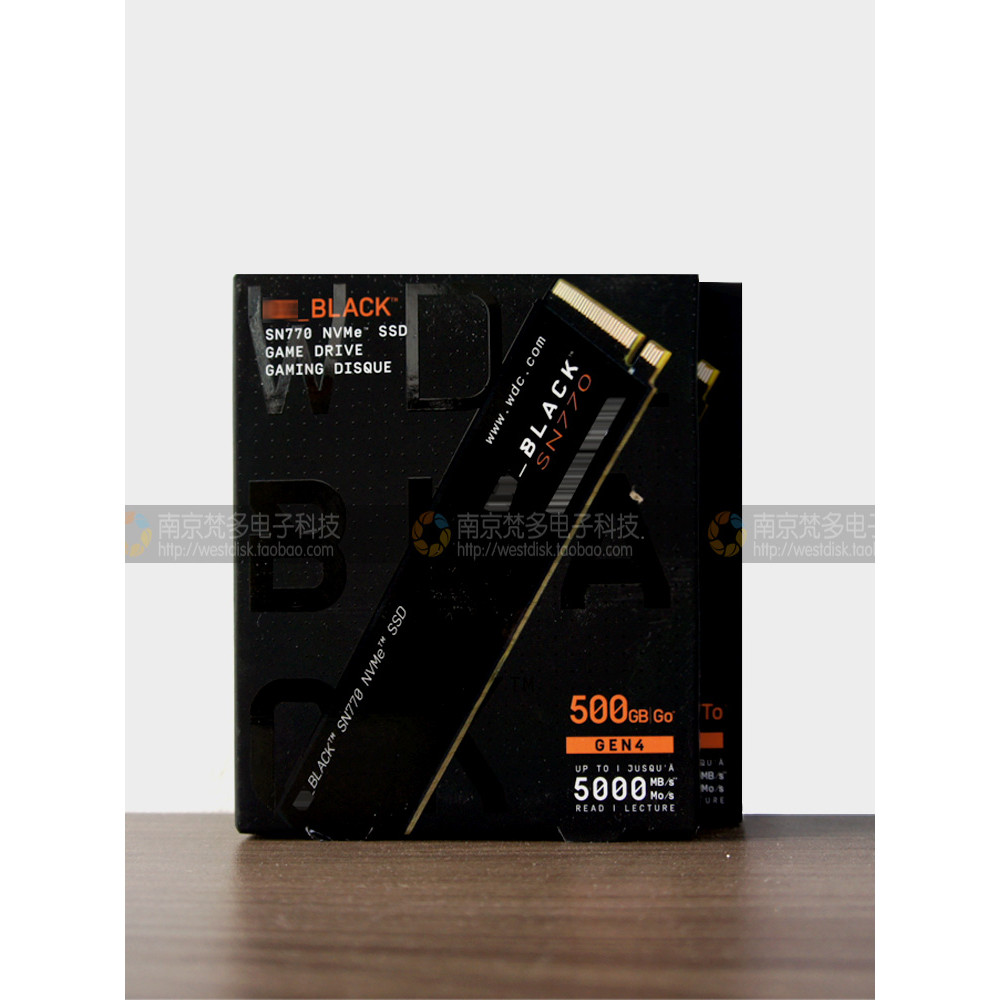 WD/Western Data Black Disk SN770/SN750 500G 1T M.2 NVME SSD Solid State Drive