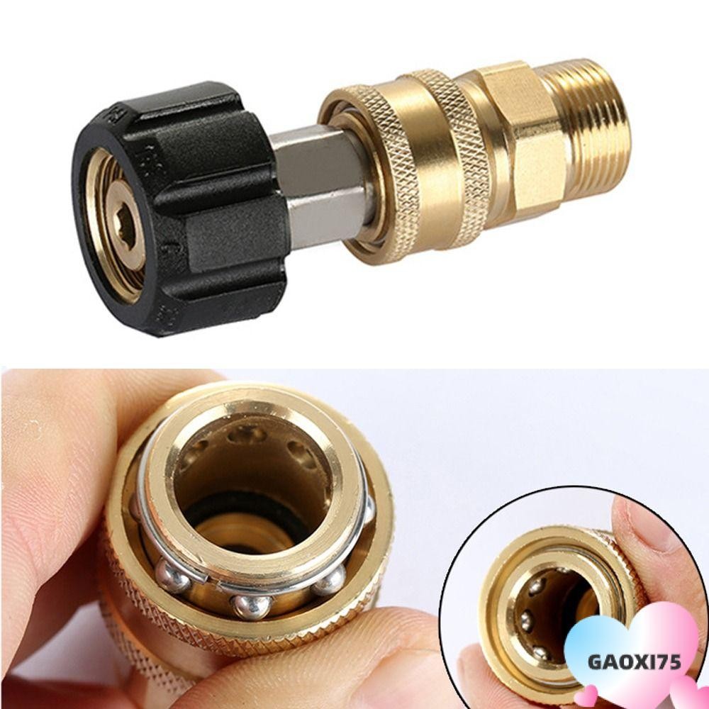 GOXI75 Quick Disconnect Kit สําหรับท่อแรงดันสูง 5000 PSI สแตนเลส Quick Connect อุปกรณ์