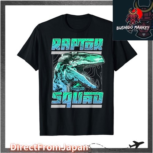 เสื้อยืด Jurassic World Raptor Squad 【DirectFromJapan】