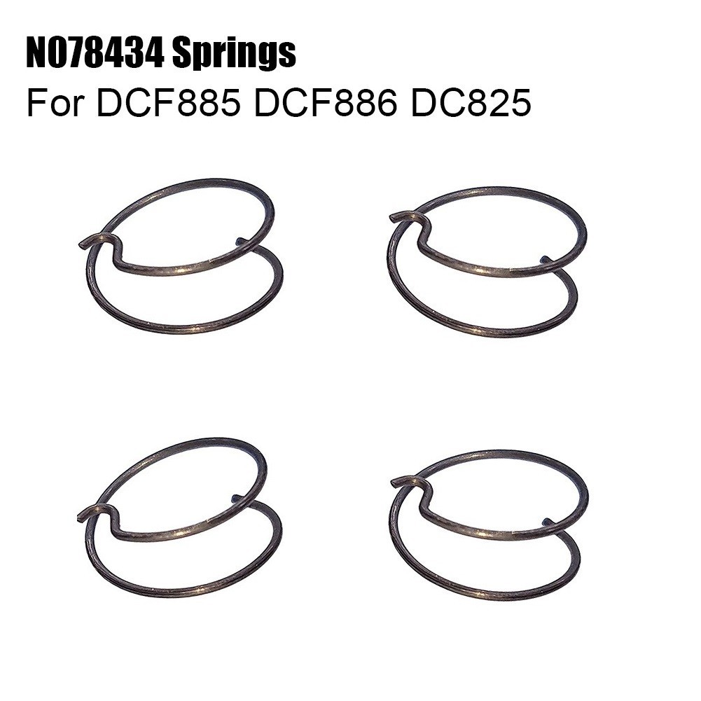 4PCS ฤดูใบไม้ผลิ N07844 สําหรับ Dewalt 20V ไดร์เวอร์กระแทก DCF85C2 DC