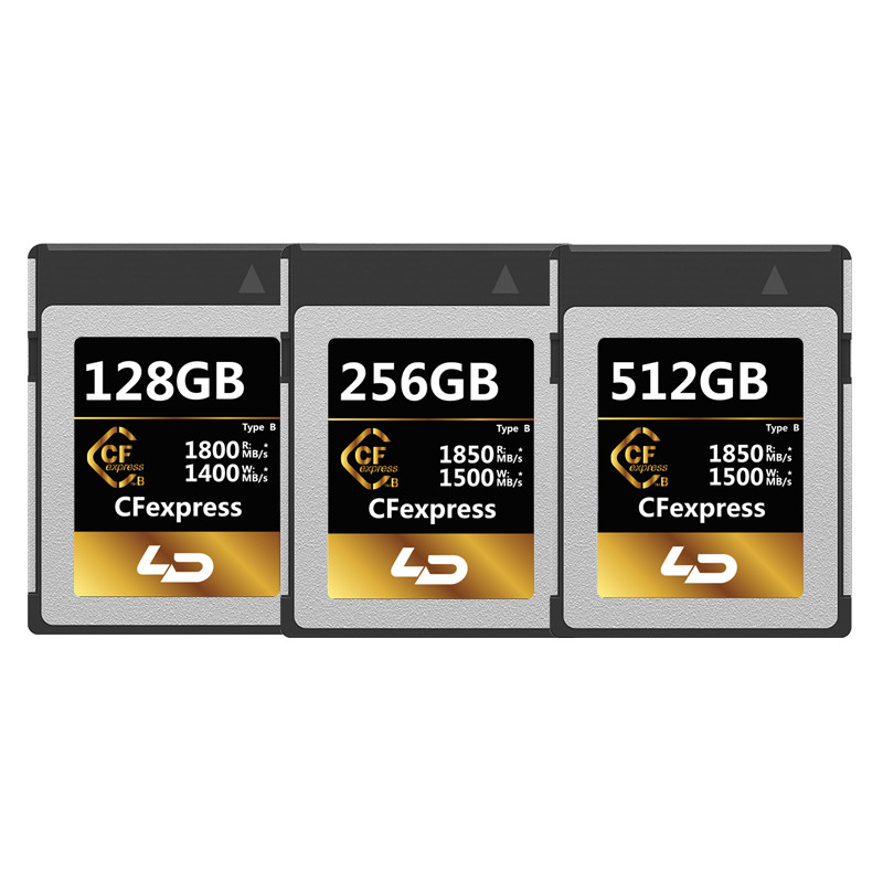 LD Smart CFE 128G การ์ดหน่วยความจําความเร็วสูง SLR Nikon Canon R5 เหมาะสําหรับการอ่าน 1800MB/S